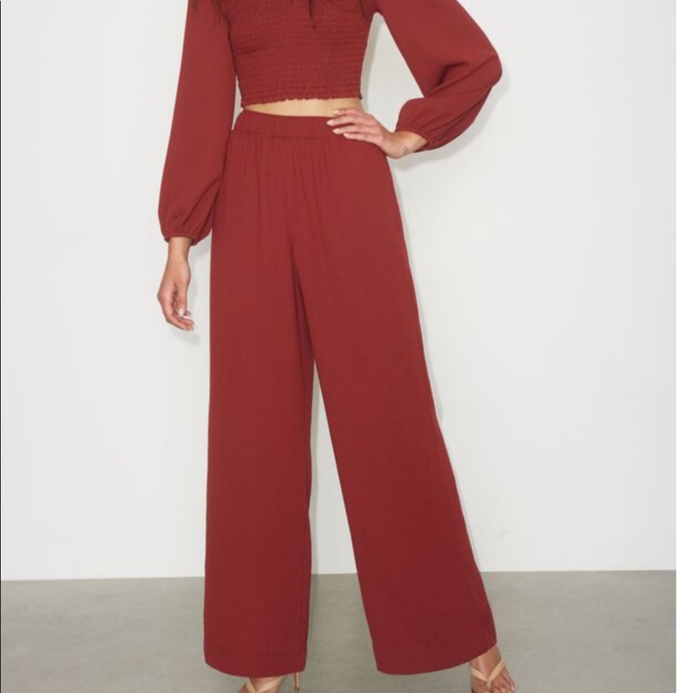 Cute set from Dynamite, worn once. Top small, pants Medium - Picture 2 of 10
